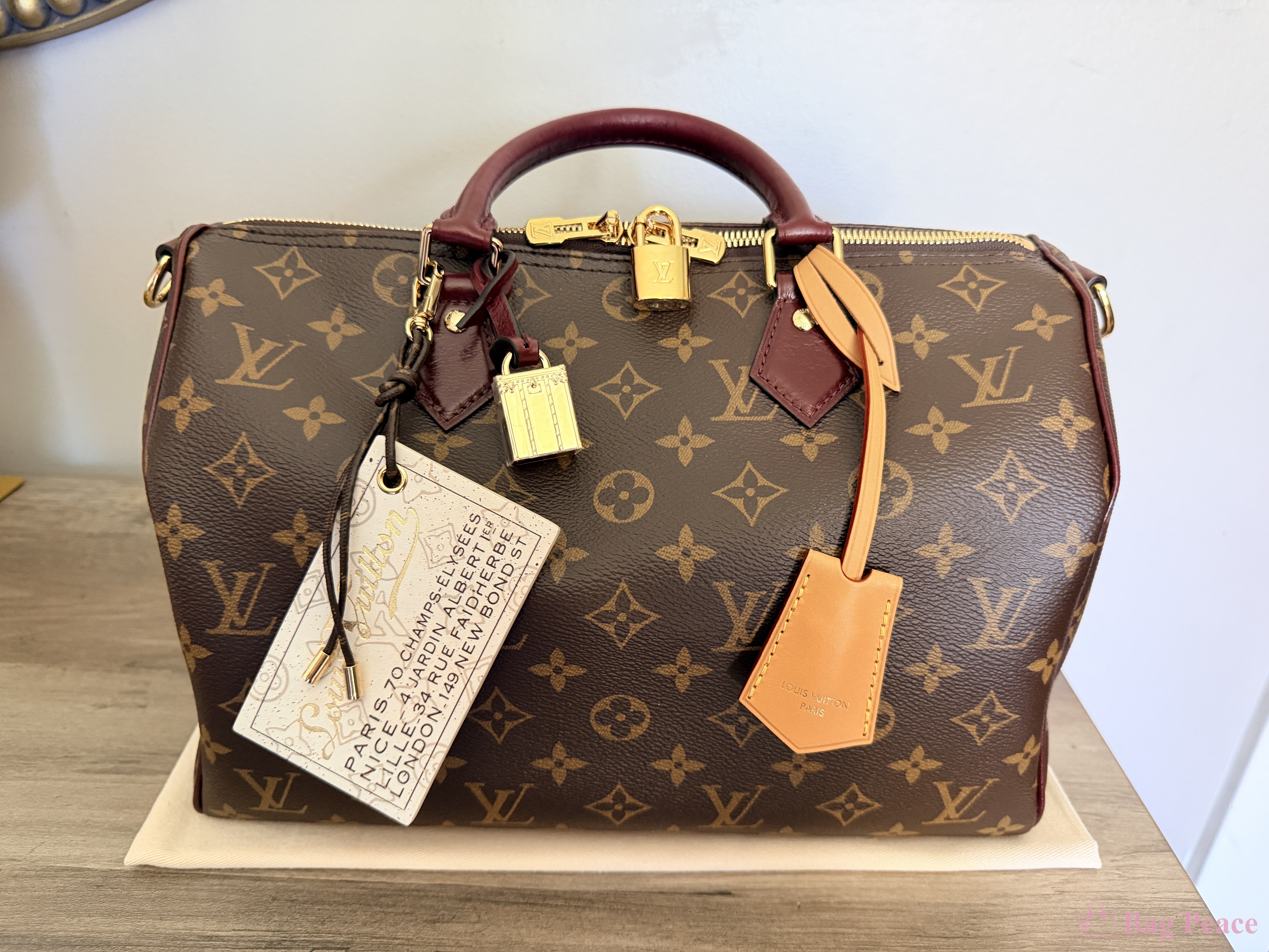 Louis Vuitton Speedy 30 Soft, Brown