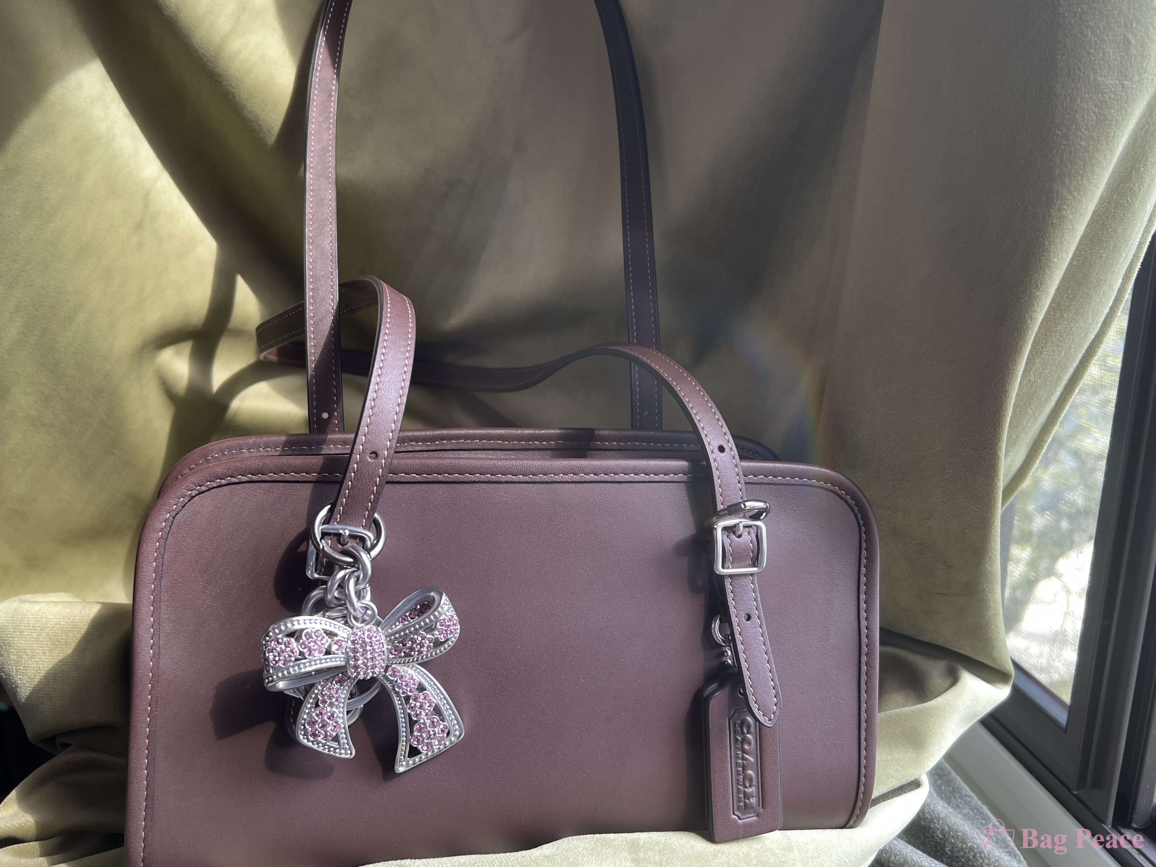 Coach Swing Zip, Brown