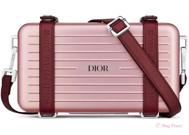Dior Camera Bag, Burgundy, Pink/Rose