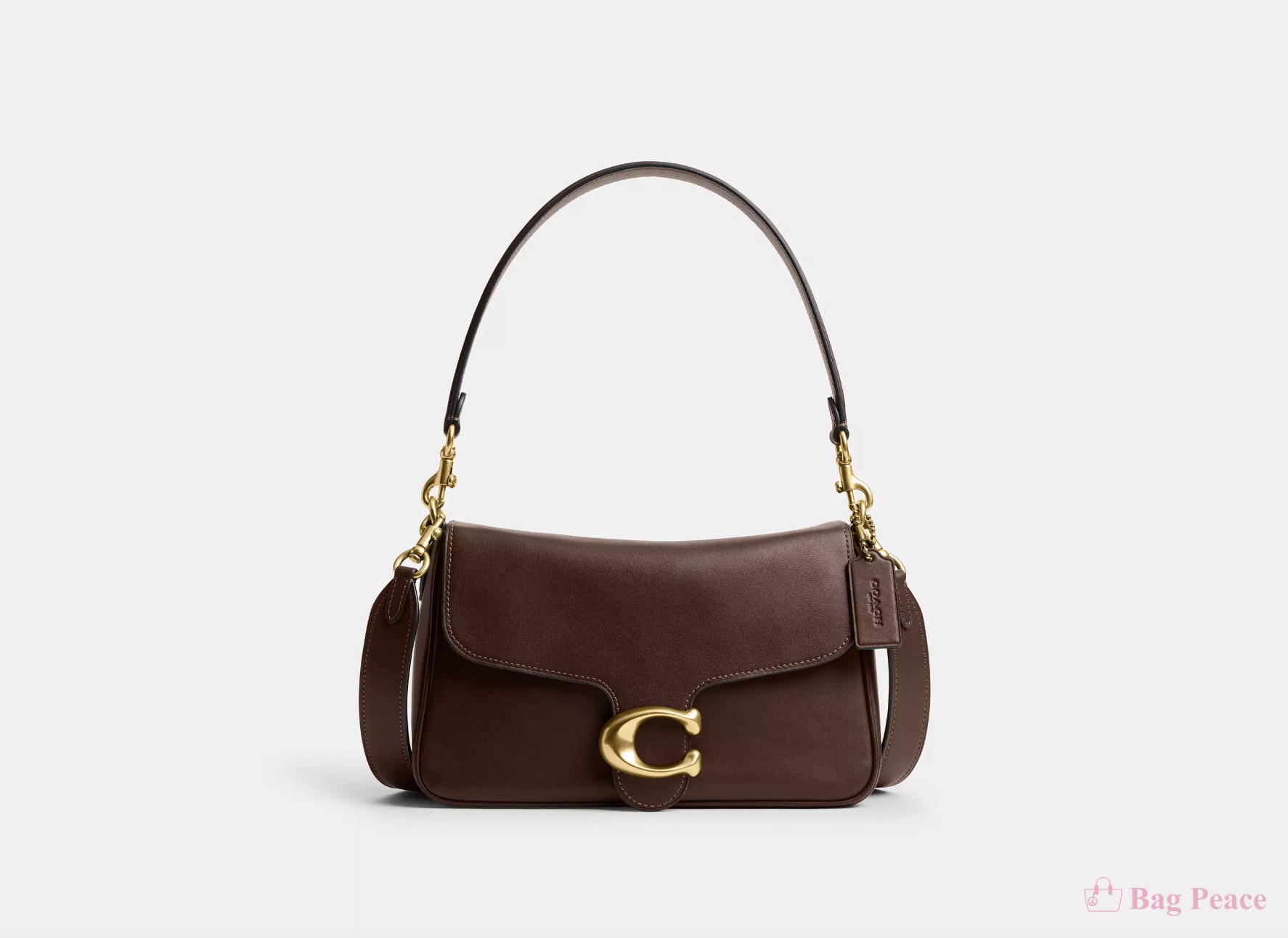 Coach Soft Tabby Shoulder Bag, Maple